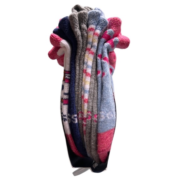 Life Is Good Girls’ Crew/ Low Cut Socks Cozy Florals/Fun Prints Shoe Size 7-10 - Picture 3 of 8